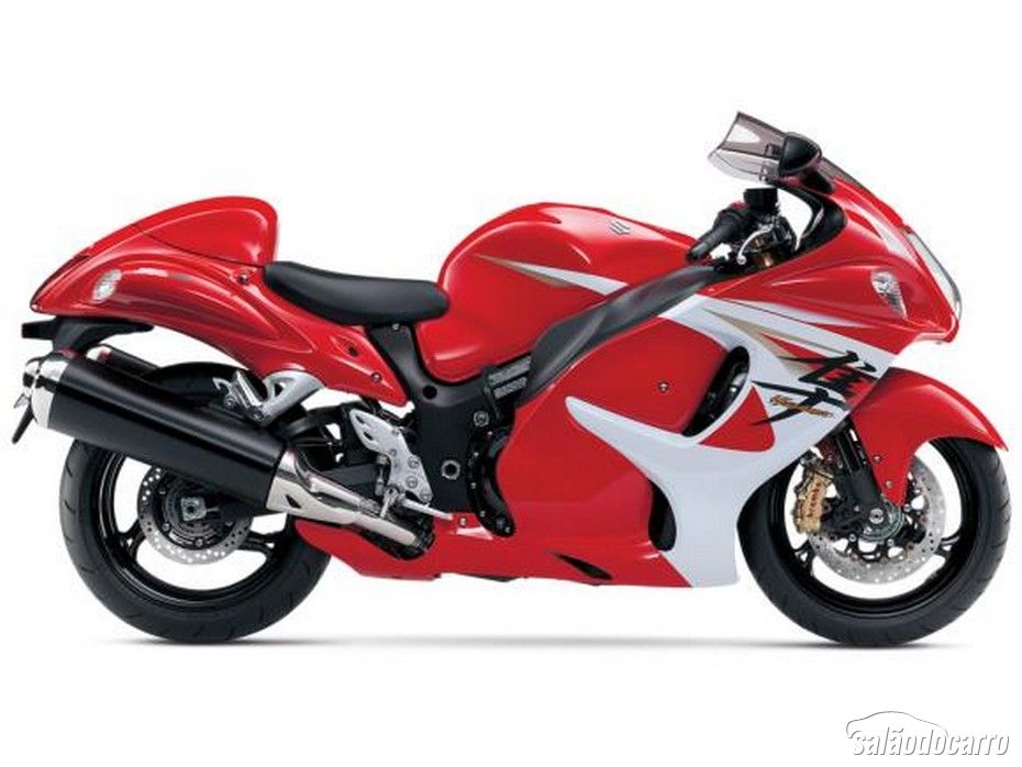 Suzuki Hayabusa vermelha nos Estados Unidos