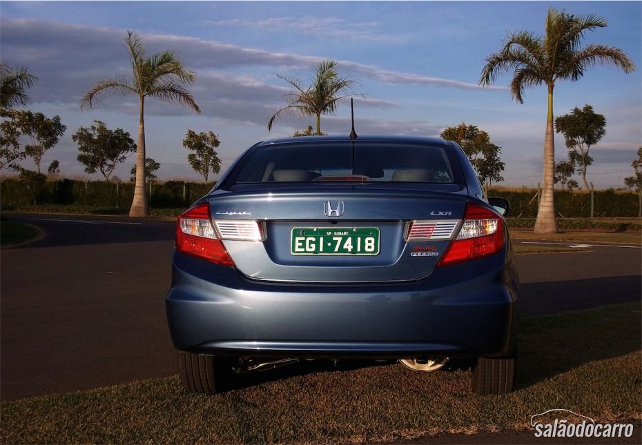 Traseira do Novo Civic 2015