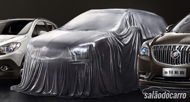 Buick revela teaser do SUV Envision