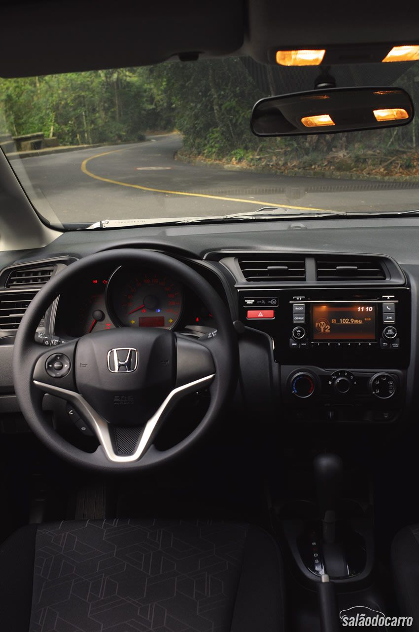 Interior do novo Honda Fit
