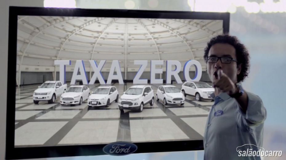 Ford oferece taxa zero para toda a linha