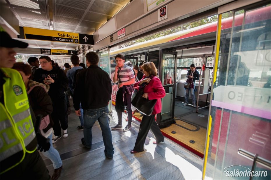 Estação Sistema Transmilênio Bogotá