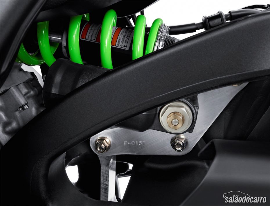 ZX-10R: Amortecedor traseiro
