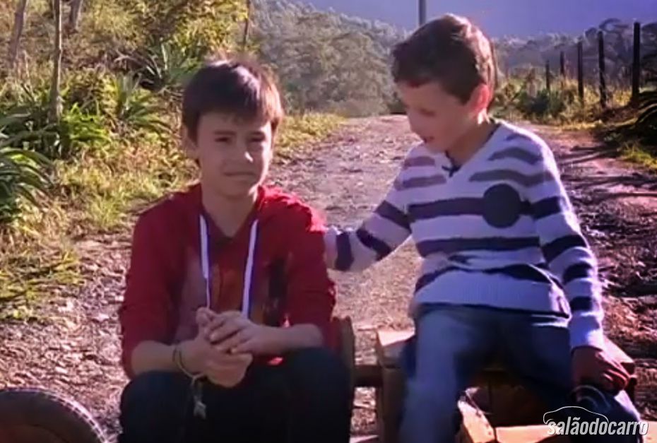 As crianças ficaram famosas depois do vídeo que viralizou