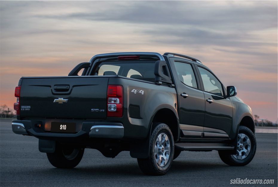 Traseira da Chevrolet S10 LTZ