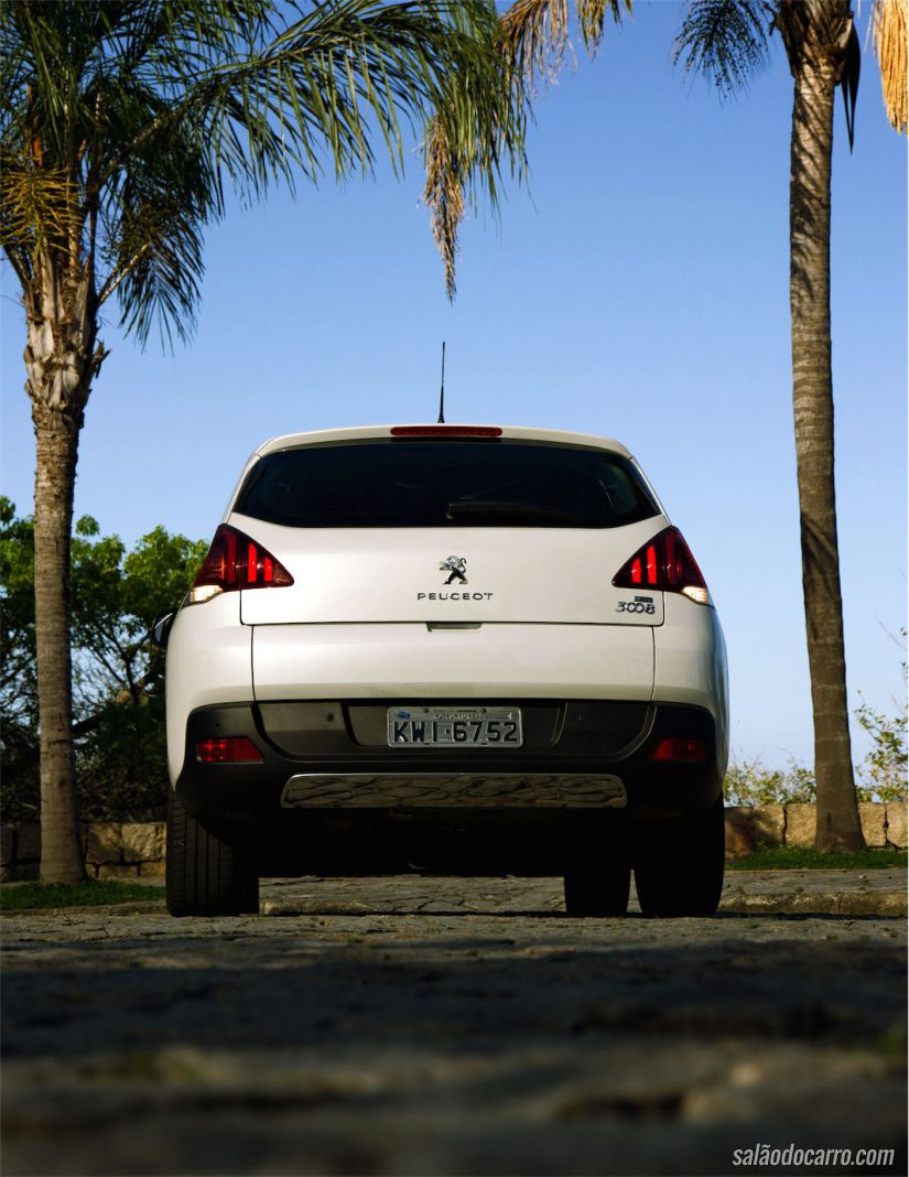 Traseira do Peugeot 3008 Griffe