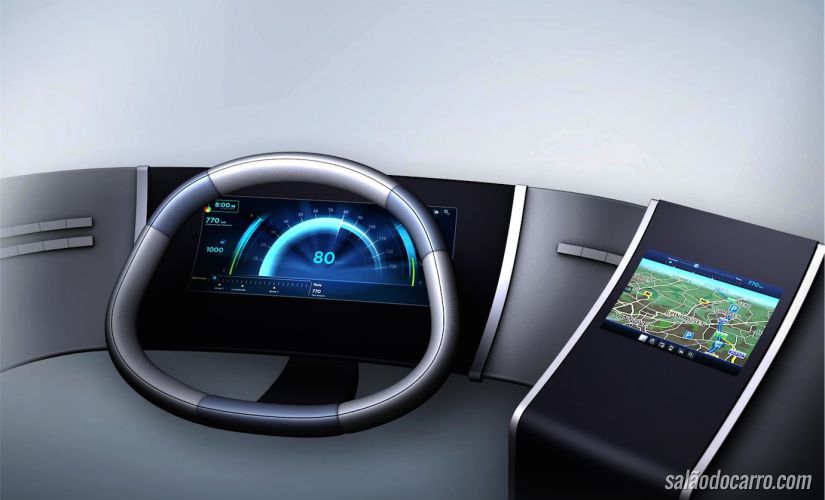 Bosch Drivers Workplace and Coach Cabin Of The Future