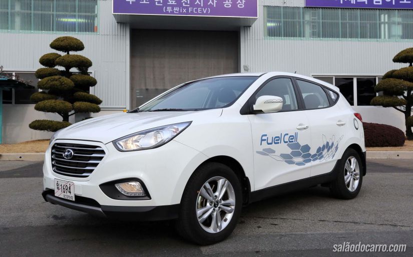 Hyundai comercializa ix35 Fuel Cell na Grã-Bretanha