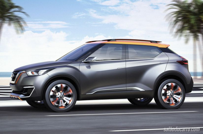 Nissan mostra o conceito SUV Kicks no Salão do Automóvel de São Paulo