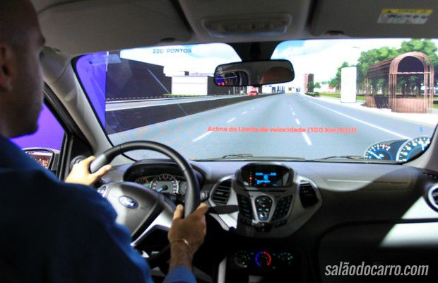 Ford cria o maior simulador de direção do Salão do Automóvel 