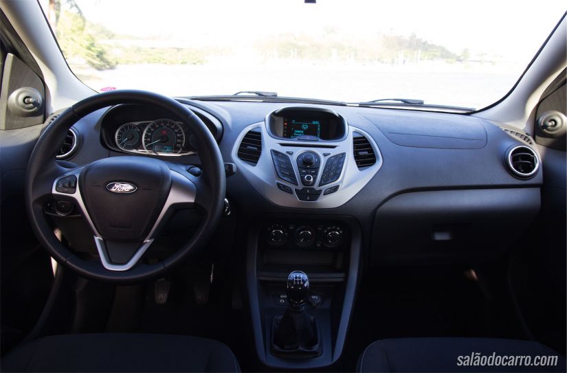 Interior do novo Ford Ka