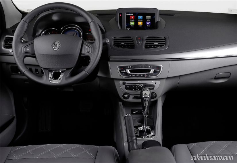 Interior do novo Fluence 2015