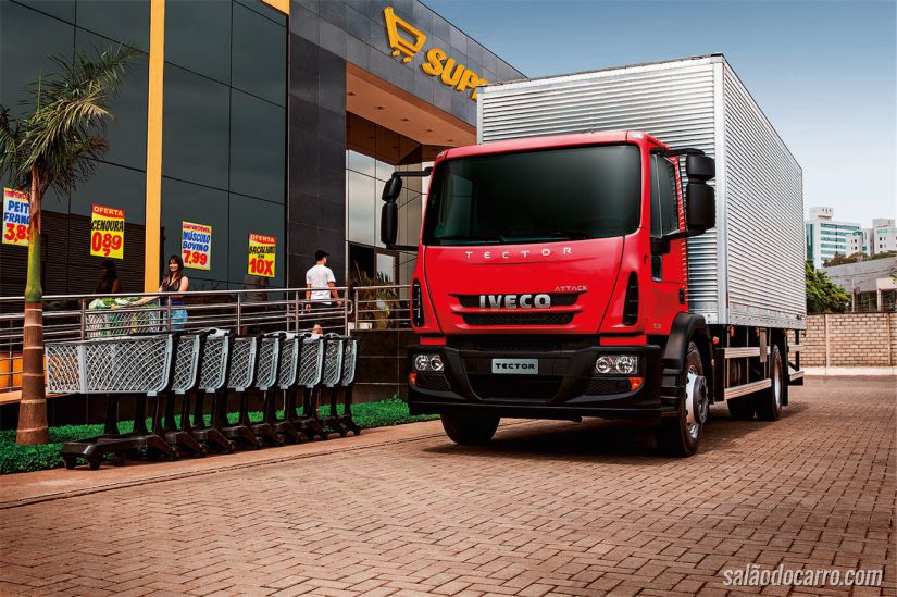 Uso comercial da Iveco Tector