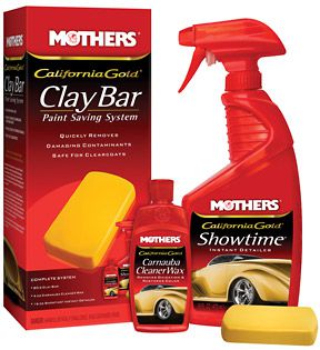 Claybar e aplicador da marca Mothers