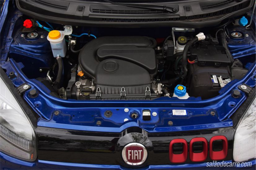Motor que entrega 88cv no hatch, quando abastecido com etanol