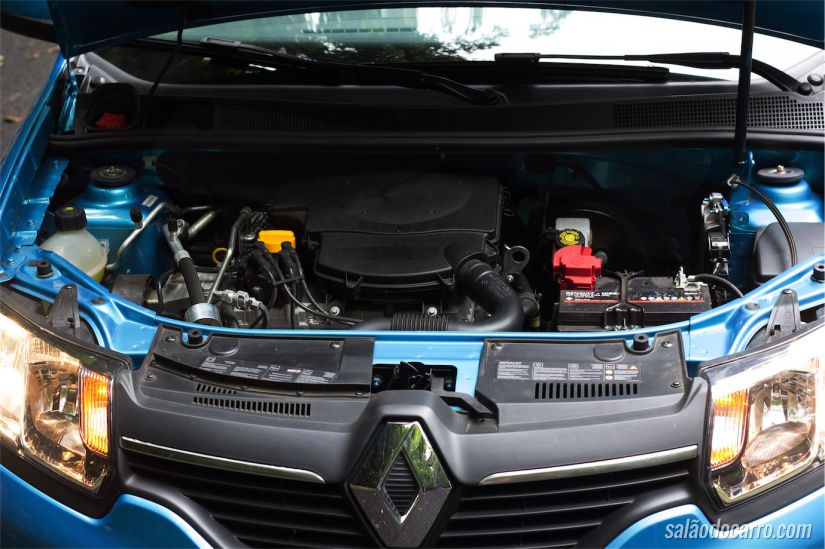 Motor 1.6, entregando 106cv quando abastecido com etanol