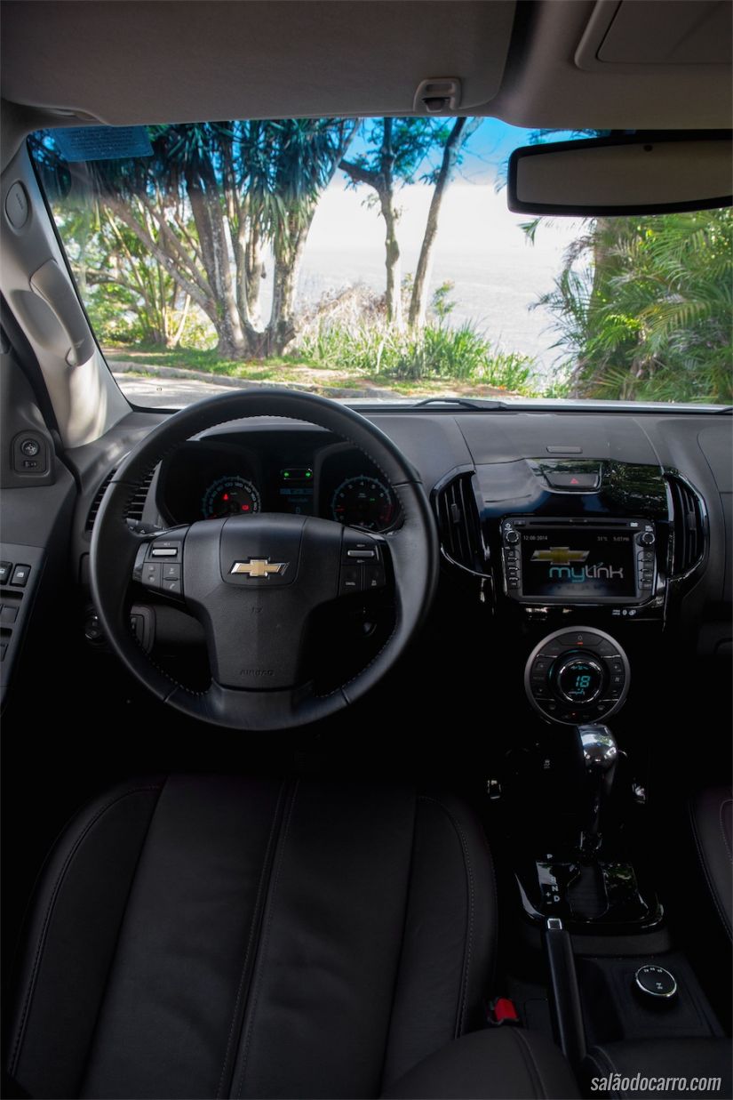 Interior da Chevrolet Trailblazer