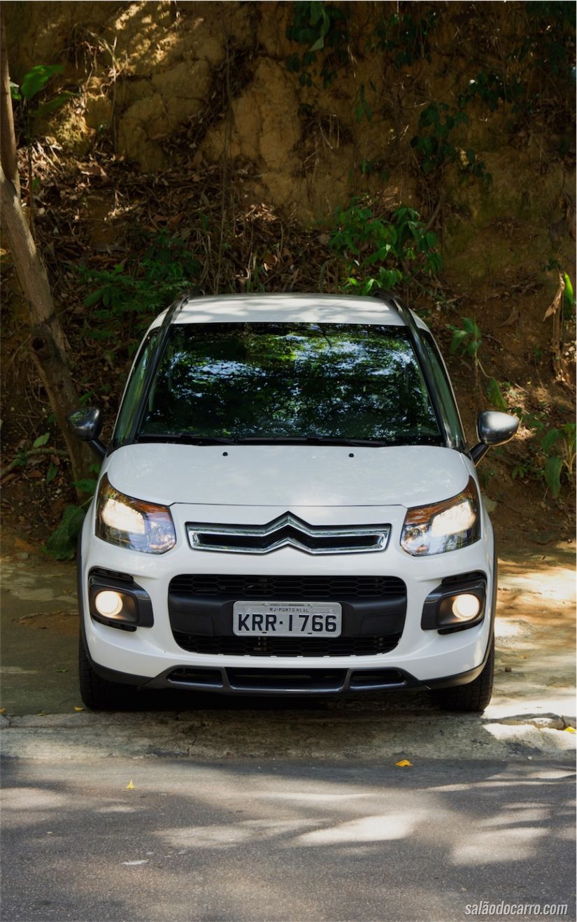 Frente da linha aventureira do C3