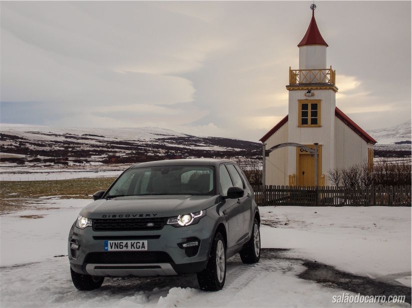 No frio da Islândia, Land Rover faz o lançamento da Discovery Sport