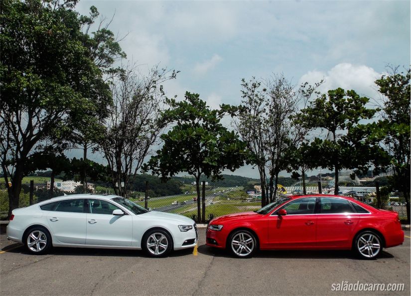 Cara a cara: Audi A5 e Audi A4