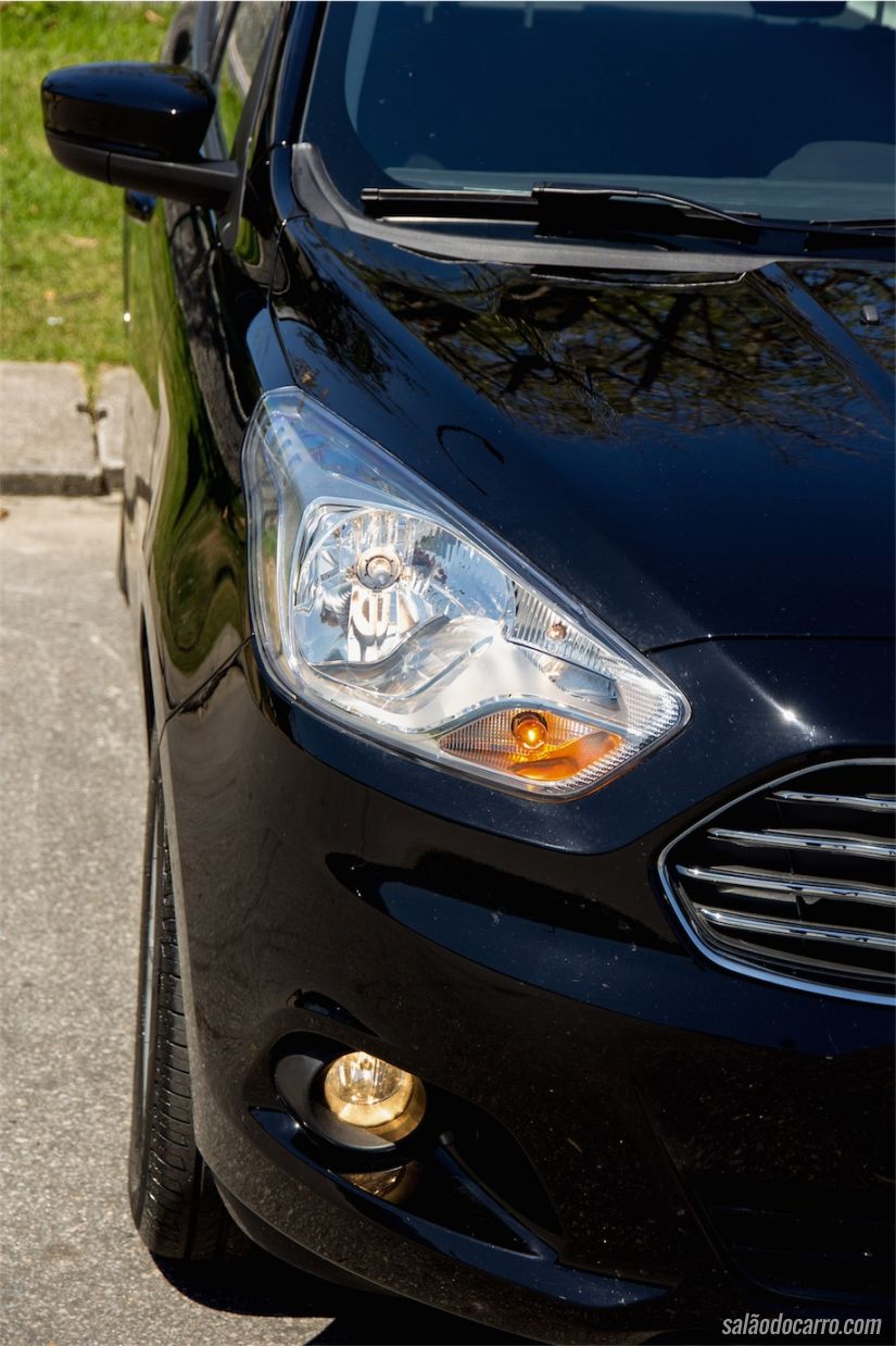 Conjunto óptico segue a linha global da Ford