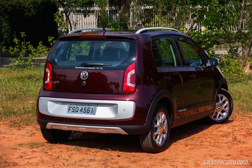 Traseira do VW Cross up!