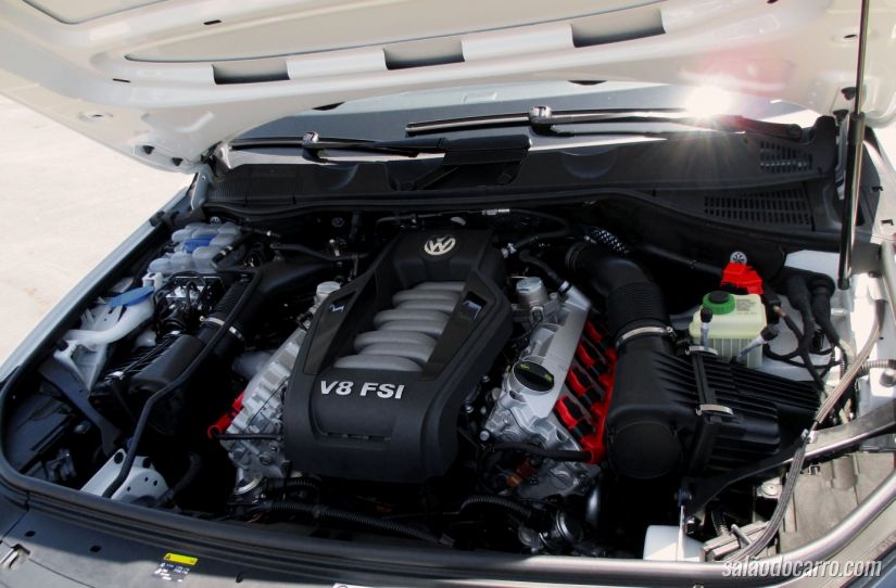 Motor V8 do Touareg