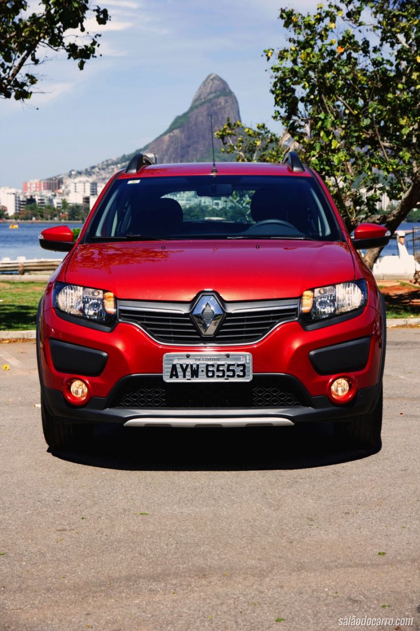 Frente do Sandero Stepway