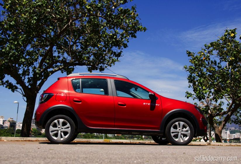 Visão lateral do hatch