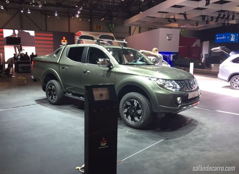 Nova geração do Mitsubishi L200 é apresentada em Genebra