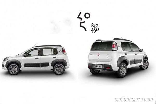 Fiat Uno homenageia o Rio de Janeiro