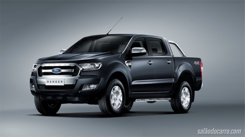 Nova frente da Ford Ranger