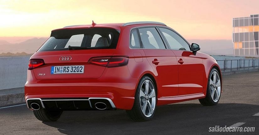 Audi RS3 Sportback chega ao Brasil ainda em 2015