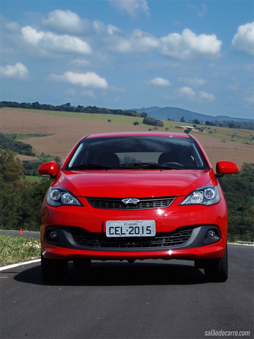 Chery Celer tem um design que não chama tanta atenção