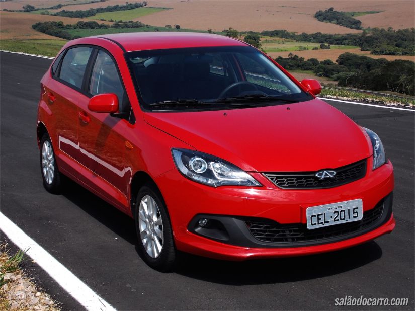 Chery Celer agora é fabricado no Brasil