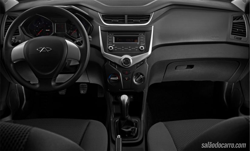 Interior do novo Chery Celer