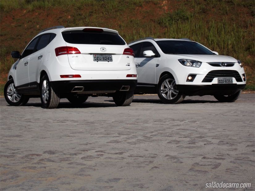 JAC T6: Traseira e Frente