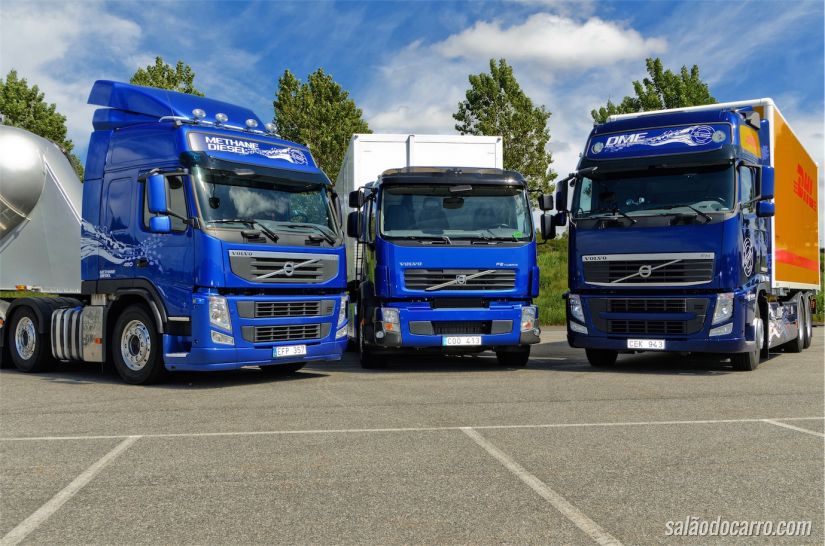 Volvo FM, FE e FH Hybrid