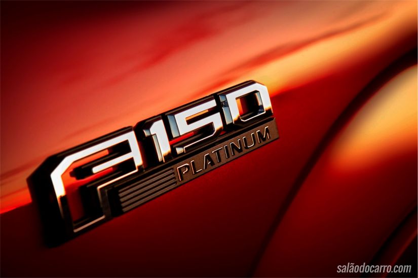 Detalhe do emblema F-150
