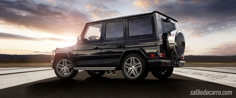 Mercedes Classe G estreia motor V8 do AMG GT