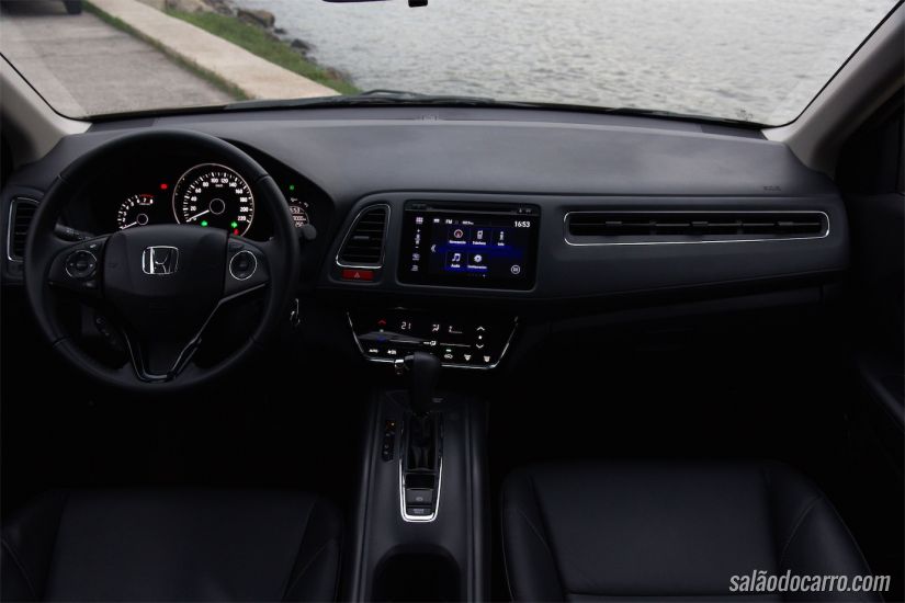 Interior do Honda HR-V EXL