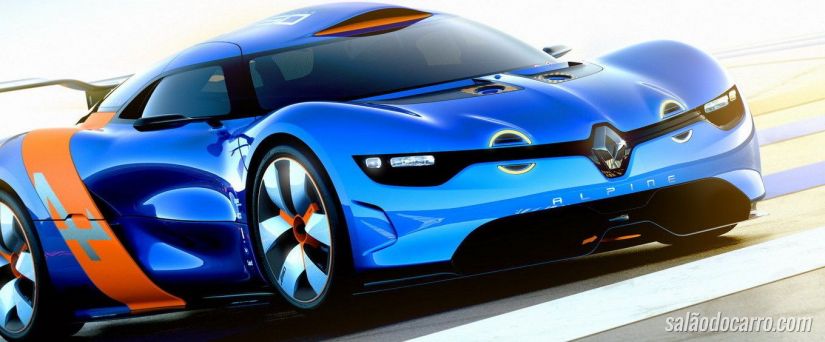 Renault Alpine pode surgir com 300 cavalos