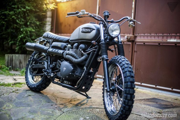 Moto Triumph do Jurassic World vai a leilão