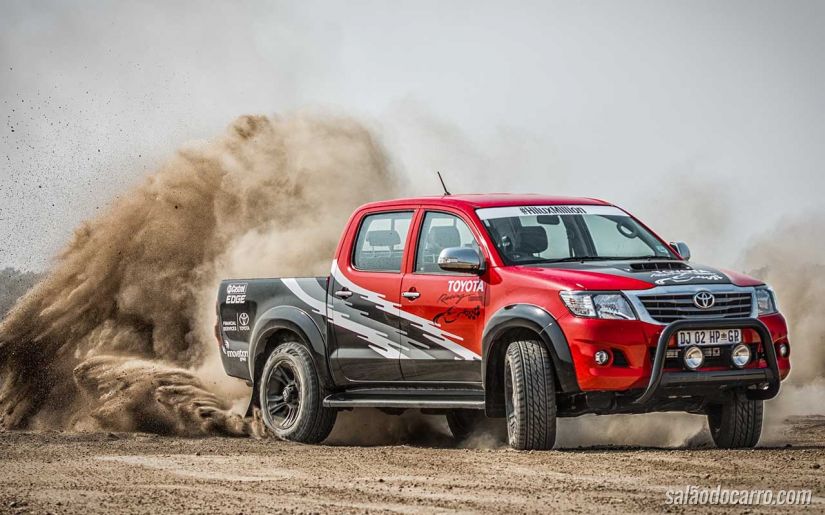 Hilux chega à África do Sul com motor V8 de 455 cv