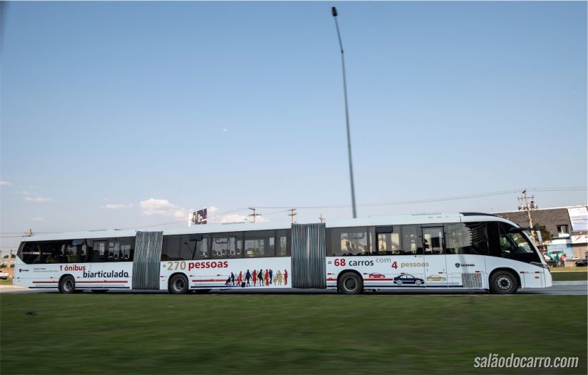 Ônibus biarticulado