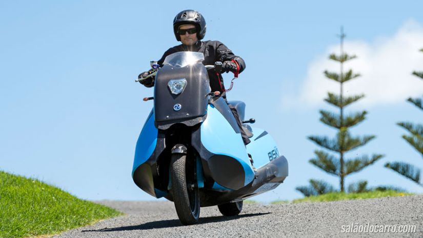 Você conhece a moto anfíbia Biski? 