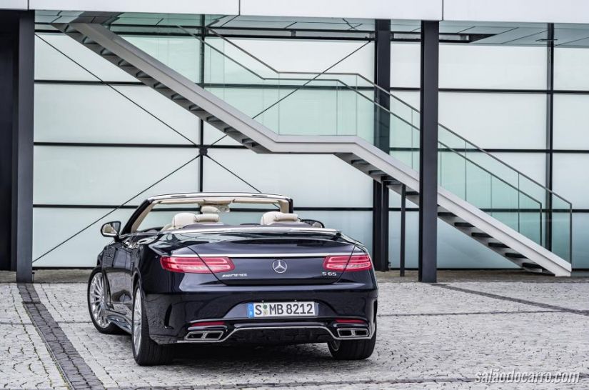 Mercedes-AMG S65 Cabriolet chega com 630 cv