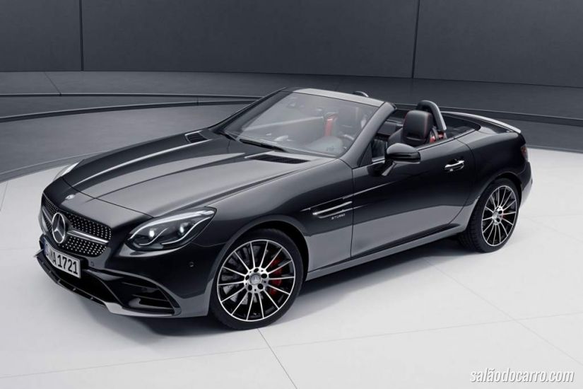 Nova Mercedes SLC 2016 ganha Night Package 