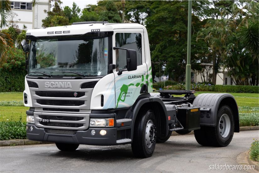 Scania P270 movido a etanol