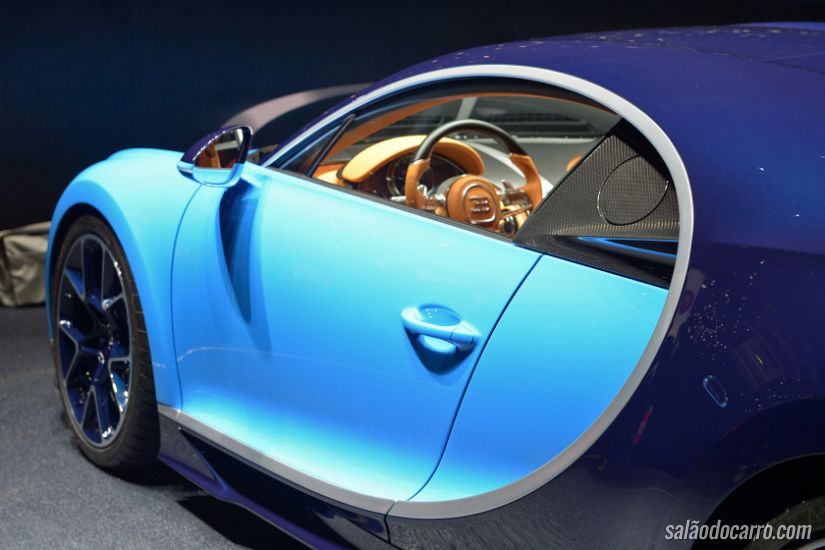 Bugatti Chiron surpreende com motor de 1.521 cv